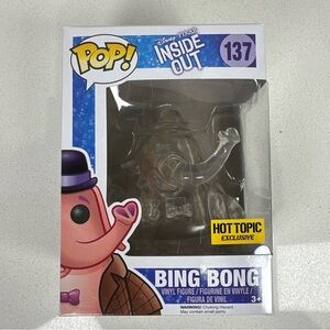 Funko Pop Inside Out Bing Bong #137 Hot Topic Exclusive Vinyl Figure
